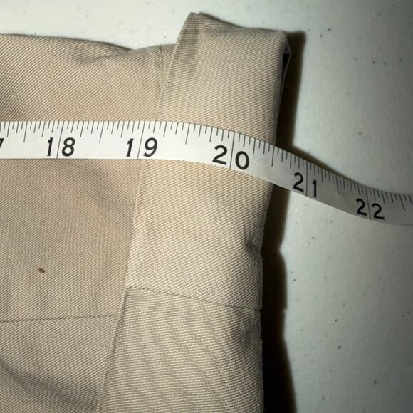 Talbots Petite Stretch Womens Size 8 Tan Long Sleeve Blazer Casual Business - Picture 9 of 9